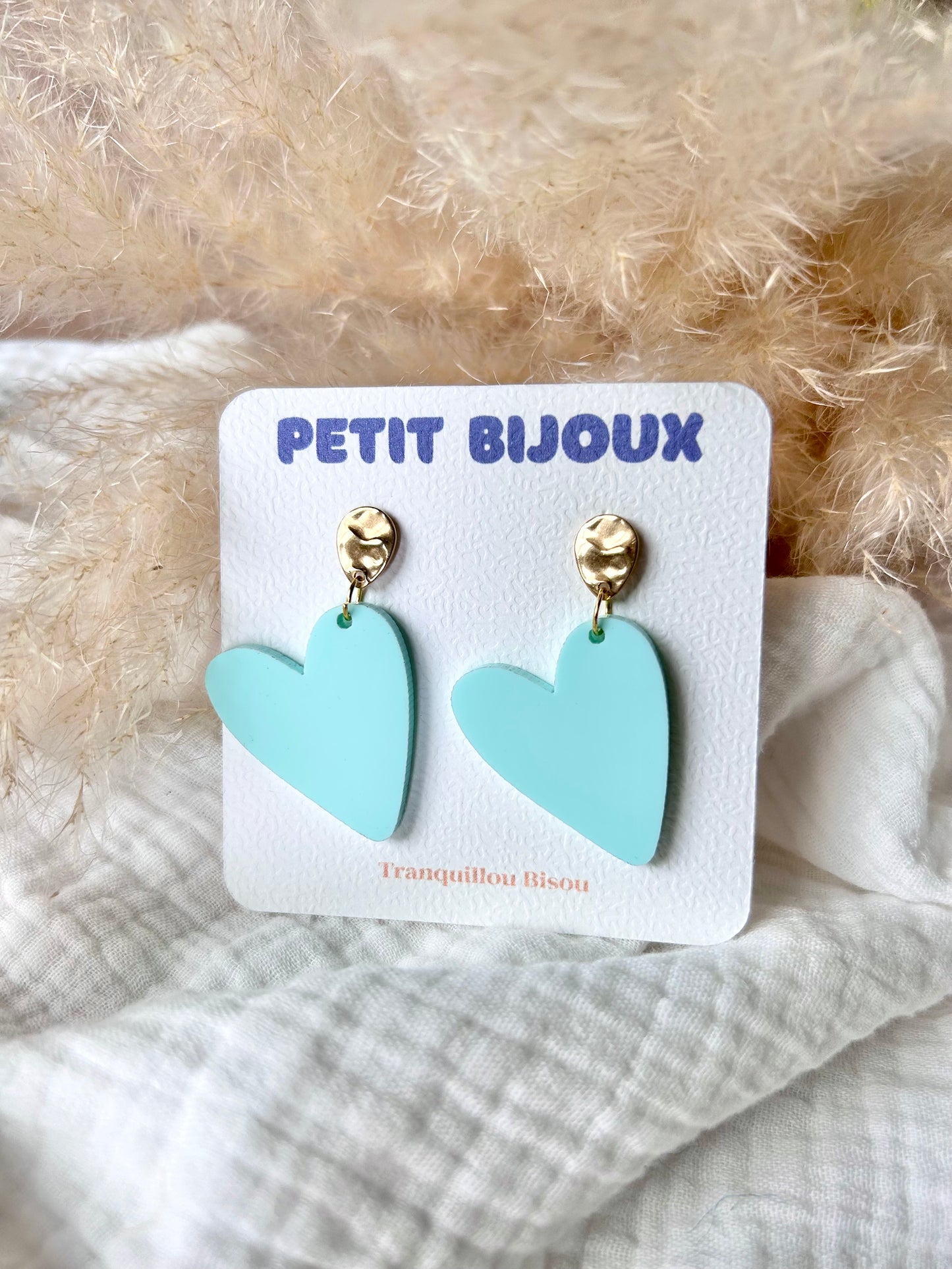 Boucles d'oreilles Amour