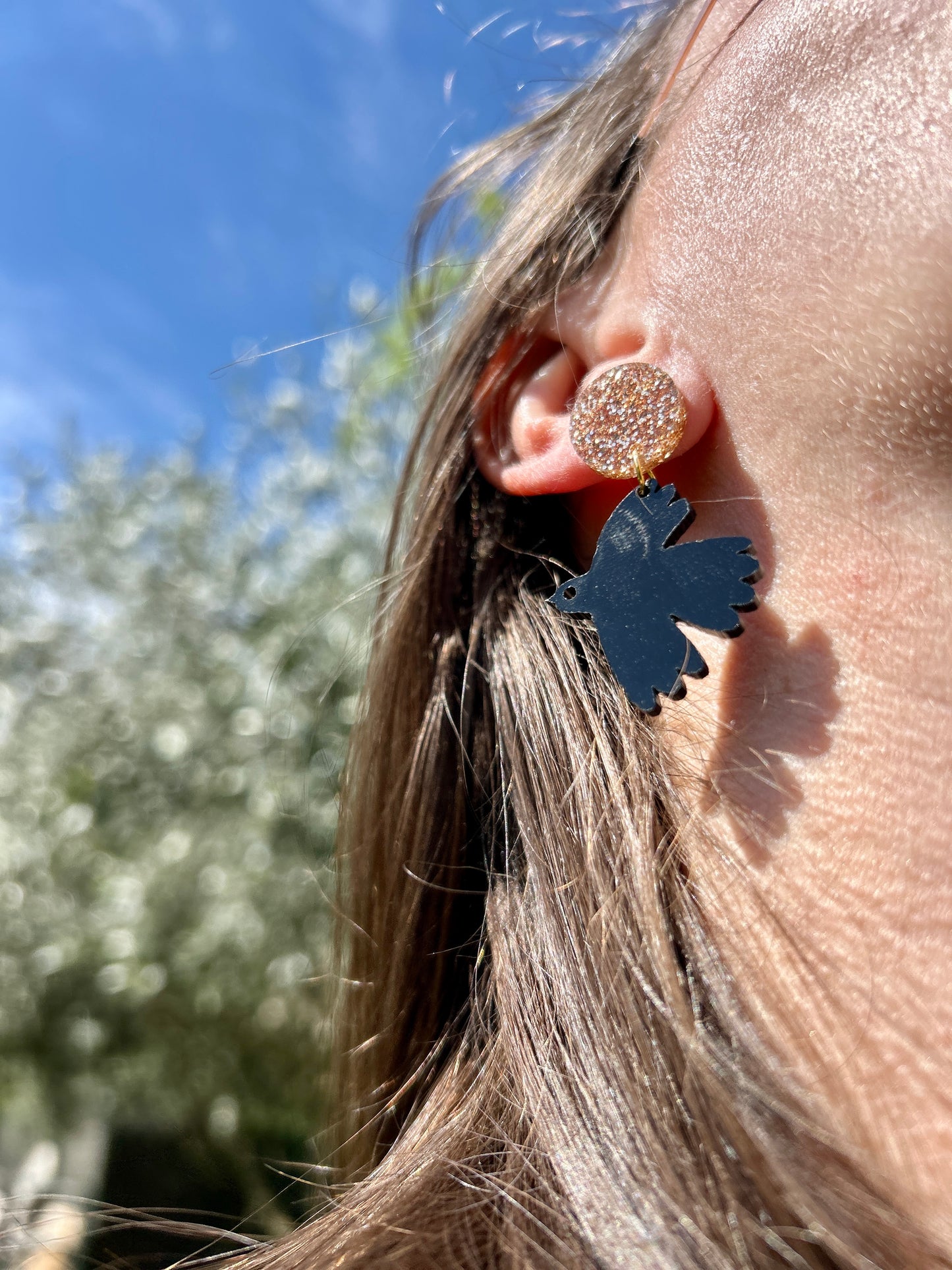 Boucles d'oreilles Colombine