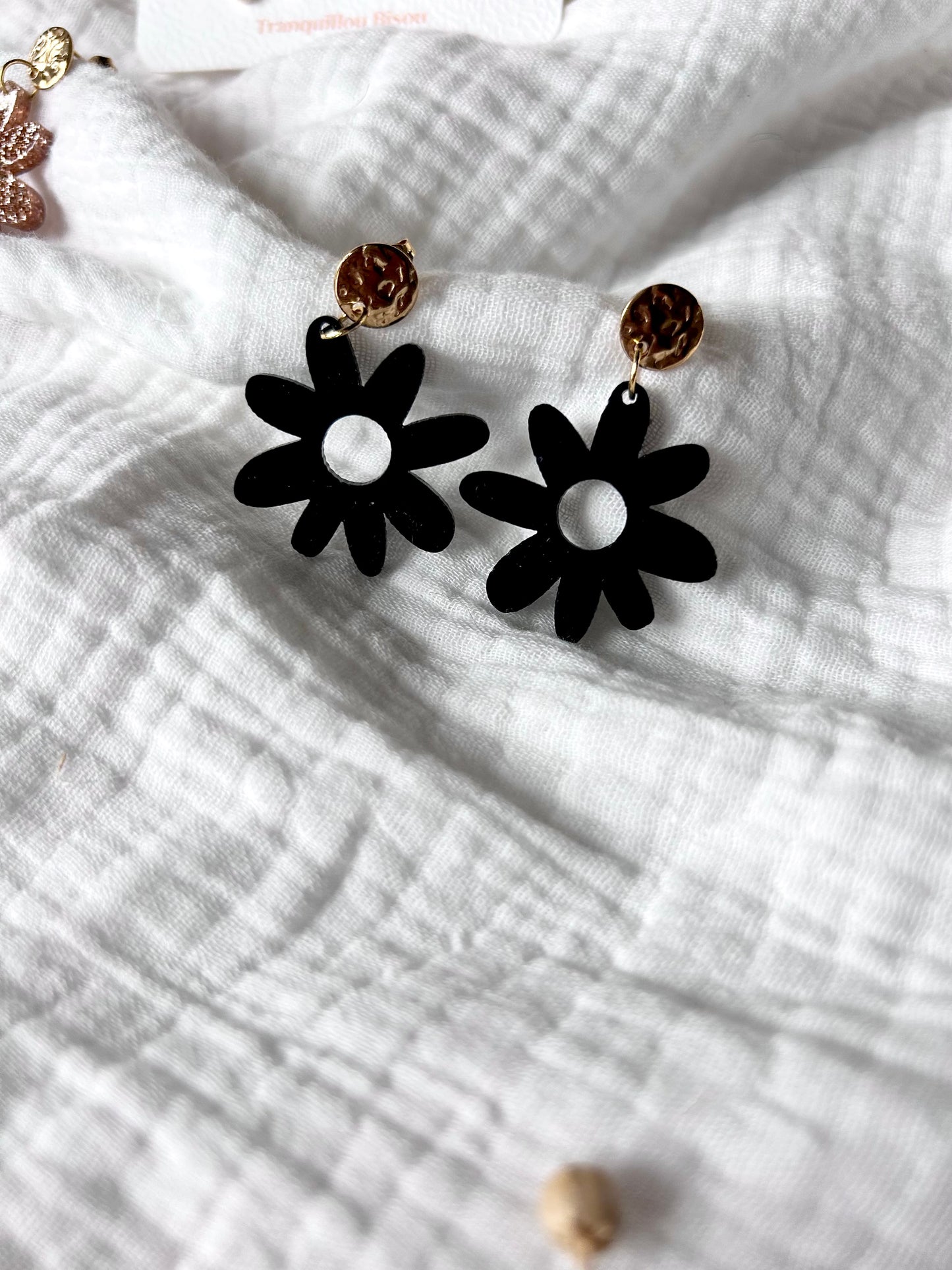 Boucles d'oreilles Marguerite
