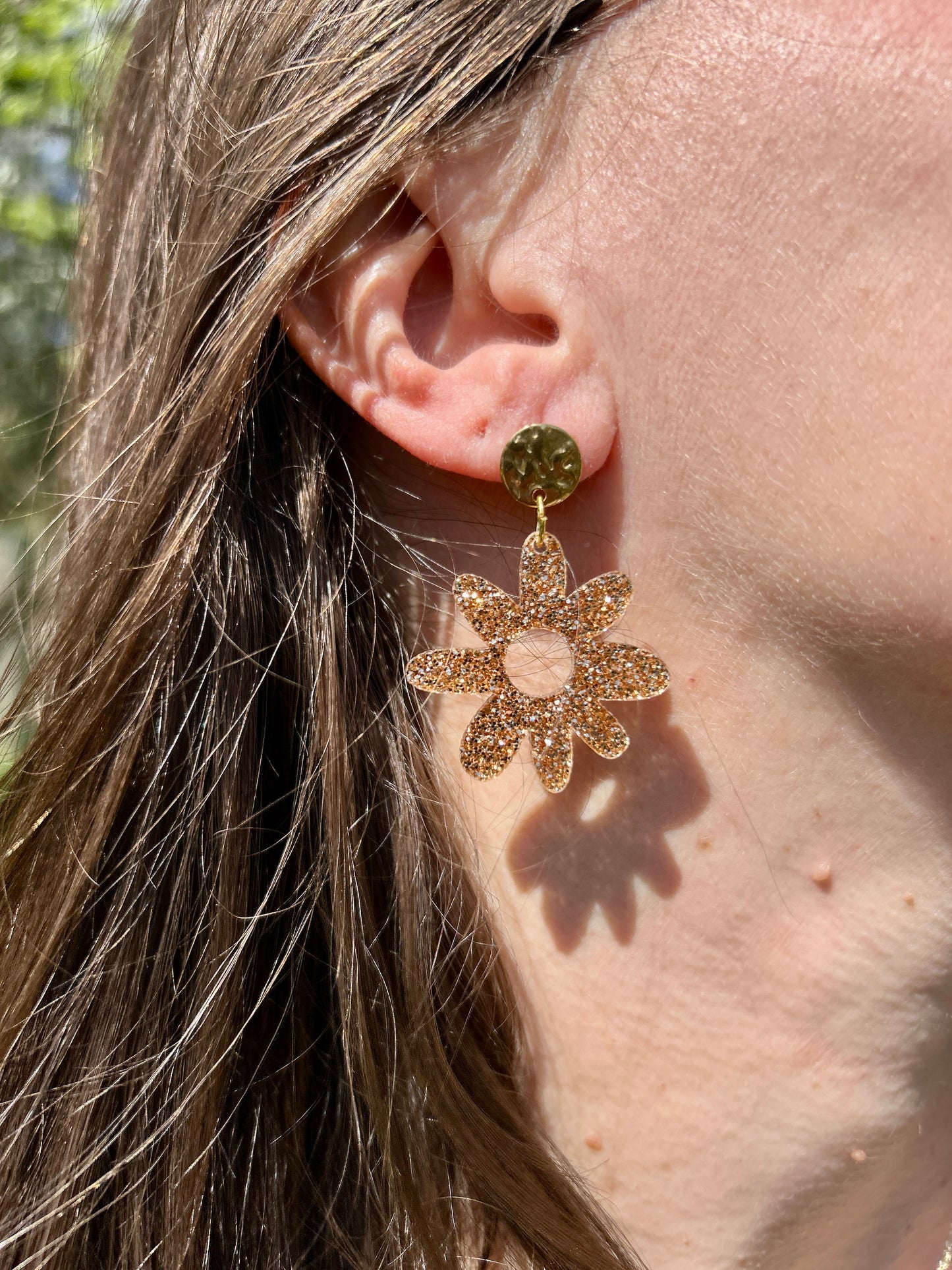 Boucles d'oreilles Marguerite
