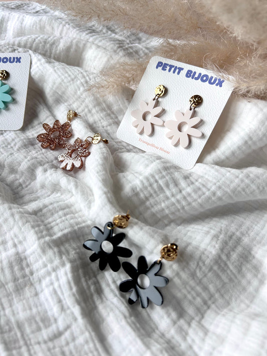 Boucles d'oreilles Marguerite