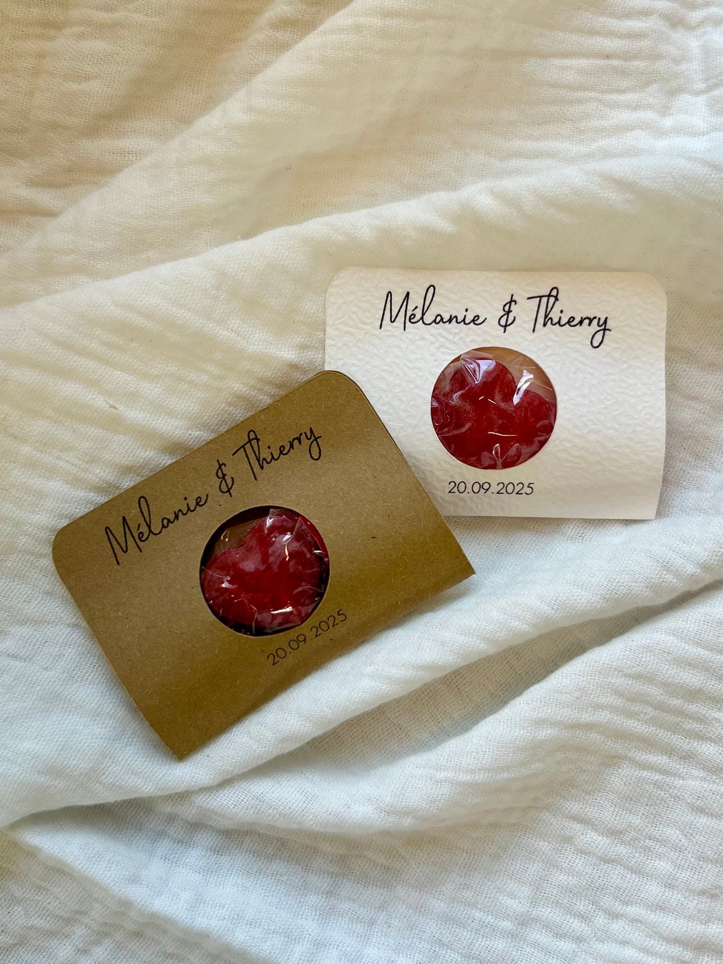 Mini Bonbon Coeur personnalisable
