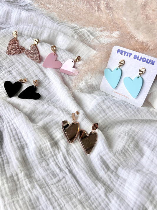 Boucles d'oreilles Amour