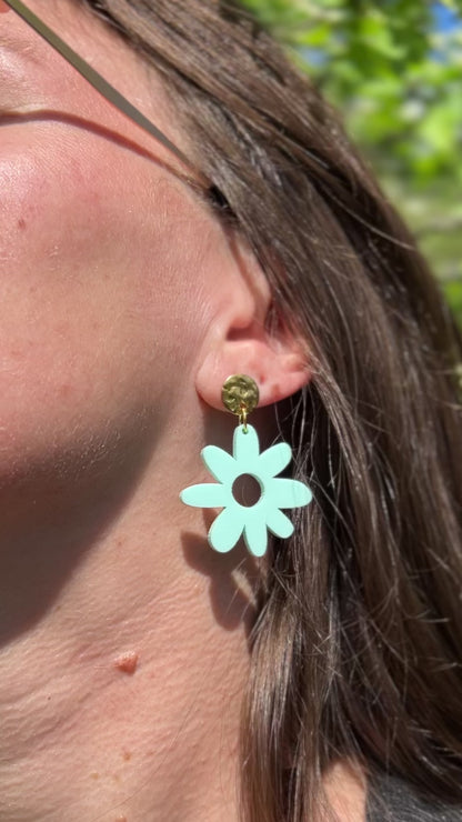 Boucles d'oreilles Marguerite