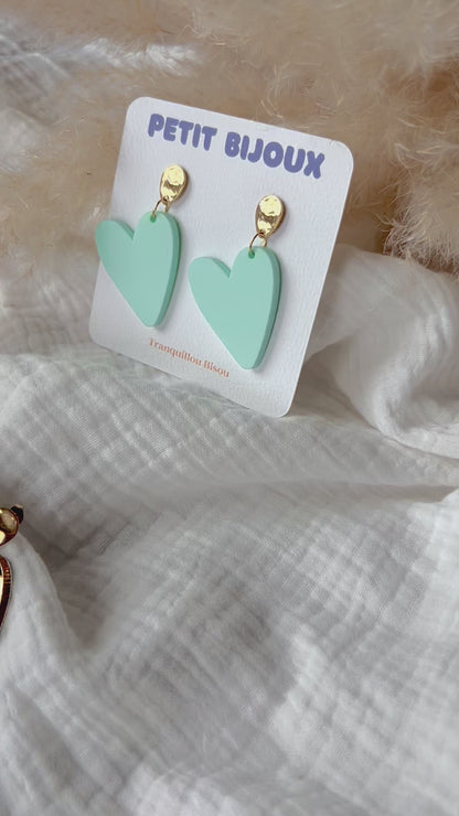 Boucles d'oreilles Amour
